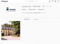 euvea-Hotel aktiv auf Social Media