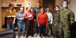 Bundeswehr erfüllt Weihnachtswünsche im Wohnheim